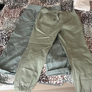 Casual Green& Blue Jogger Pants Bundle Women’s
